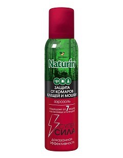 Gardex Антимоскит Gardex Naturin Аэрозоль супер сила 150ml