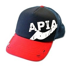 Apia Бейсболка Apia Pro-Cap navy x red