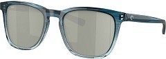 Costa Del Mar Поляризационные очки Costa Del Mar Sullivan 580 GLS Shiny Deep Teal Fade Gray Silver Mirror