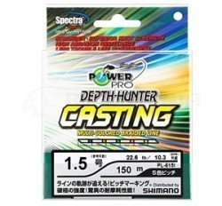 Шнуры плетеные PowerPro Depth Hunter Casting