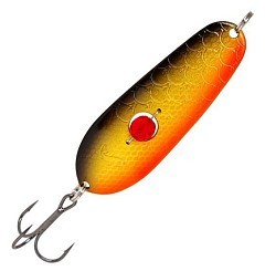 Kuusamo Колеблющаяся блесна Kuusamo Rasanen Helmi 70/20 бусинка BL/G/O-B UV