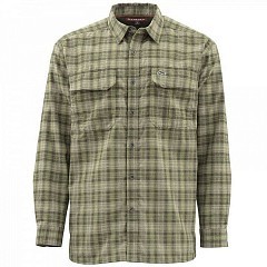 Simms Рубашка Simms Coldweather LS Shirt Covert Plaid XL