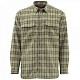 Simms Рубашка Simms Coldweather LS Shirt Covert Plaid XL