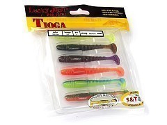 Lucky John Мягкие приманки Lucky John Pro Series Tioga 3.4" MIX1