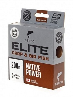 Salmo Монофильная леска Salmo Elite Carp &amp; Big Fish 200/025