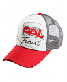 PAL Trout Cap PTC-1701 Red Beak/Gray Mesh 2018