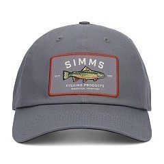 Simms Кепка Simms Single Haul Cap Gunmetal Trout