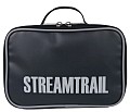 Stream Trail Scallop Pouch Onyx