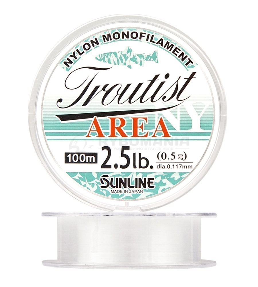 Sunline Troutist Area NY Монофильная леска Sunline Troutist Area NY 100m #0.4 2lb