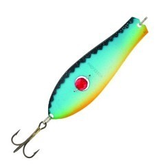 Kuusamo Колеблющаяся блесна Kuusamo Professor 2 90/26 бусинка GL/BL/BLU/O-S