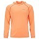 Simms Термофутболка Simms Solarflex Hoody Coral Reef Heather M