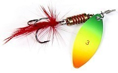 Lucky John Вращающаяся блесна Lucky John Spin-X Long 03 6.0g FT