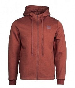 FHM Толстовка FHM Wave zip терракотовый M