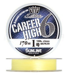 Шнуры плетеные Sunline Career High 6 Шнуры плетеные Sunline Career High 6
