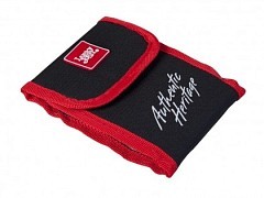Lucky John Кошелек для блесен Lucky John Lure Wallet Black/Red