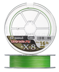 Шнуры плетеные YGK G-soul X8 Upgrade