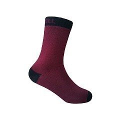 DexShell Носки водонепроницаемые DexShell Ultra Thin Children Socks DS543 бордовые S 16-18cm