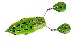 Savage Gear Воблер Savage Gear 3D Spin Kick Frog 15cm 22g F Green