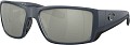 Costa Del Mar Blackfin Pro 580 GLS Matte Midnight Blue Gray Silver Mirror