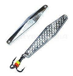 Зимняя блесна Россия Рубин с тройником Owner