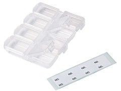 Meiho Коробка под приманки Meiho FB-8 Clear