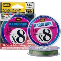 Шнуры плетеные Duel HardCore X8