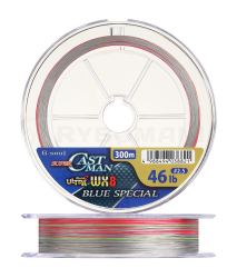 Шнуры плетеные YGK G-soul Super Castman WX8 Blue Special 