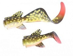 Savage Gear Запасной хвост Savage Gear 3D Hybrid Pike Spare tails 25см. Spare Tail Kit #02-Yellow Pike