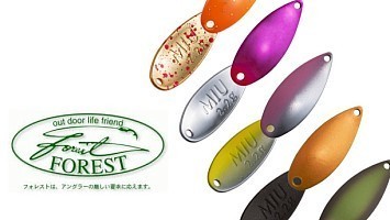 Поступление блесен Forest!