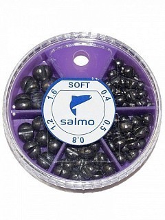 Salmo Набор грузов Salmo Дробь soft мягкий 5 секций 0.4-1.6g 60g набор 2