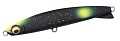 Megabass Collie mat black glow gritter