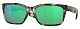 Costa Del Mar Поляризационные очки Costa Del Mar Palmas 580 GLS Coral Tortoise Green Mirror