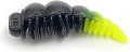 Boroda Baits Larva XL Double Color Сыр #204 Black/Lemon