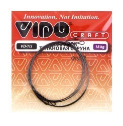 Поводки Vido Craft Титановая струна VD-TIS Поводки Vido Craft Титановая струна VD-TIS