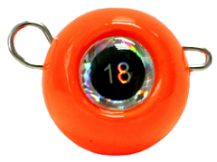 Мормыш Чебурашка Мормыш Крашеная разборная чебурашка Шар GCRBC-10-03