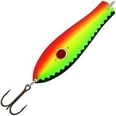 Kuusamo Колеблющаяся блесна Kuusamo Professor 2 90/26 бусинка BL/GR/FYe/FR-S