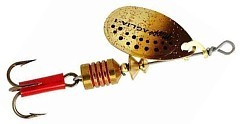 Mepps Вращающаяся блесна Mepps Aglia Fluo 2 4.5g Micropigments Trout #Brown