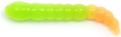 Boroda Baits Мягкие приманки Boroda Baits Kora Buba Double Color Сыр #233 Chartreuse/Orange