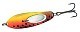 Kuusamo Колеблющаяся блесна Kuusamo Taimen Super 75/17 Ye/R-B