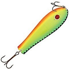 Kuusamo Колеблющаяся блесна Kuusamo Professor 1 115/27 бусинка BL/GR/FYe/FR-S