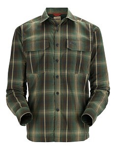 Simms Рубашка Simms Coldweather LS Shirt Forest Hickory Plaid M