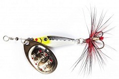 Lucky John Вращающаяся блесна Lucky John Trian Blade Round 9g 004