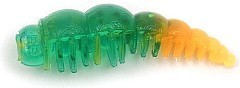 Boroda Baits Мягкие приманки Boroda Baits Larva Double Color Сыр #230 Emerald/Orange
