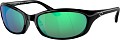 Costa Del Mar Harpoon 580 GLS Shiny Black Green Mirror