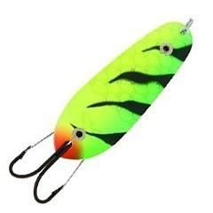 Kuusamo Колеблющаяся блесна Kuusamo Rasanen Helmi 70/10 незацеп. BL/GR/Fye-S