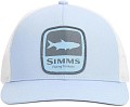 Simms Double Haul Icon Trucker Tarpon Steel Blue
