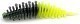 Boroda Baits Мягкие приманки Boroda Baits Ayra Double Color Сыр #204 Black/Lemon