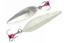 Max Fishing Зимняя блесна Max Fishing Клополистик 36mm #серебро