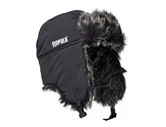 Rapala Меховая шапка ушанка Rapala Trapper free, чёрный