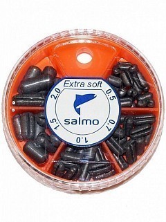 Salmo Набор грузов Salmo Extra soft малый 5 секц. 0.5-2.0g 060g набор 1